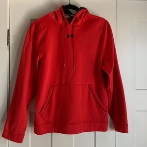 Mens red hoodie